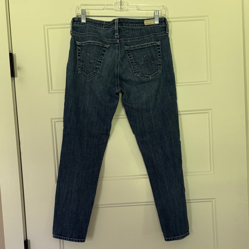 Ag Adriano Goldschmied Women's Medium Wash Stilt Crop Jeans - Picture 5 of 9